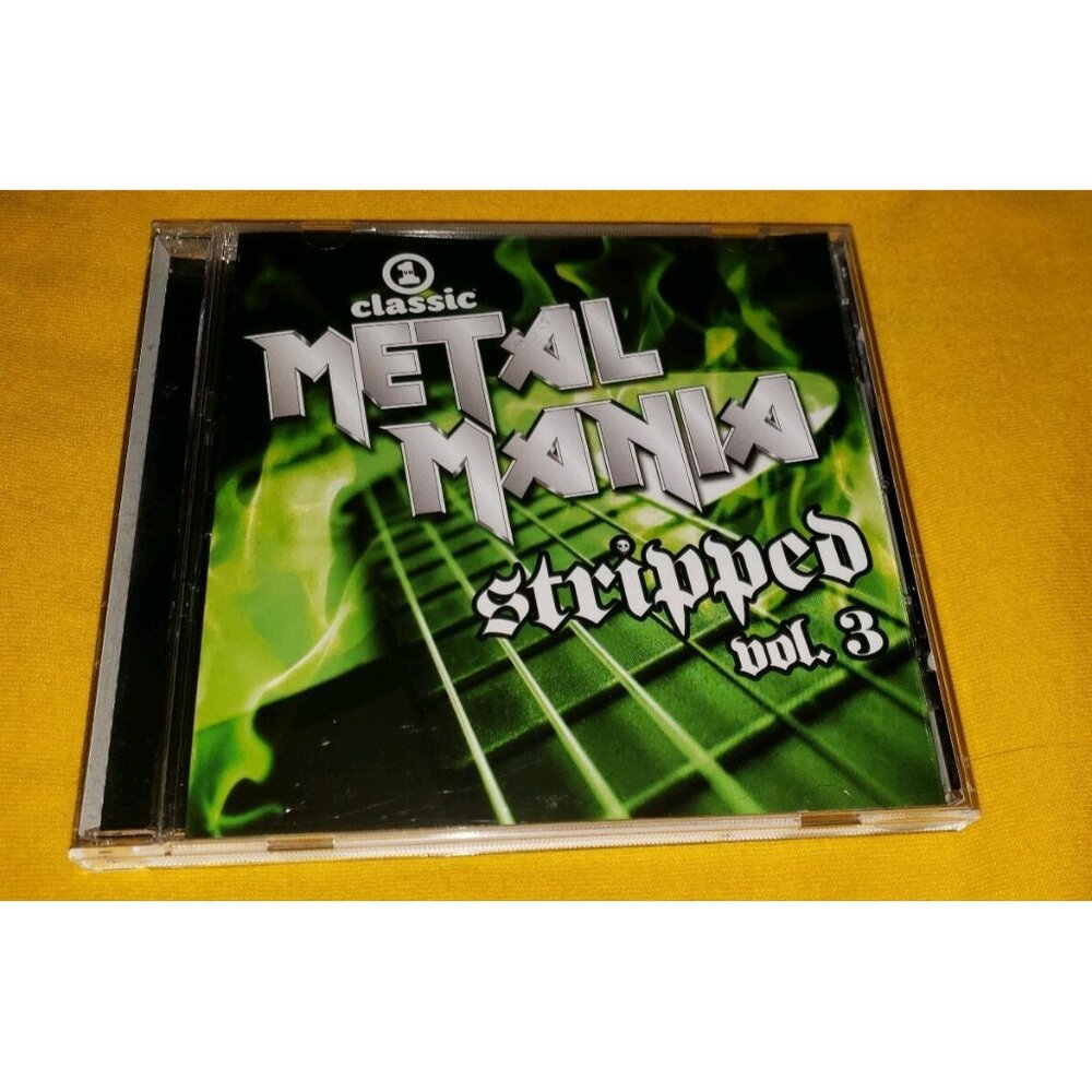 METAL MANIA STRIPPED VOL 3 cd 19 tracks limited edition kix/queensryche/ratt